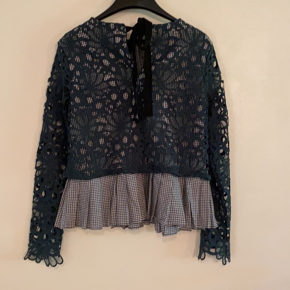 Anthropologie maeve Gabriella Gingham top S - Picture 8 of 9
